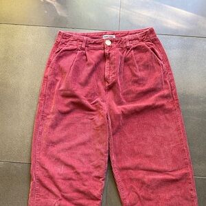 Rudy Jude Cherry Corduroy Trousers